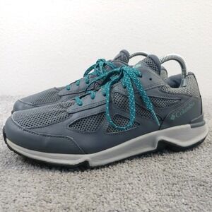 Columbia Vitesse Fasttrack Hiking Shoes Womens Size 8.5 Waterproof Sneakers Gray